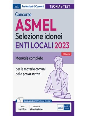 cover image of Concorso Asmel 2023 Selezione idonei Enti locali